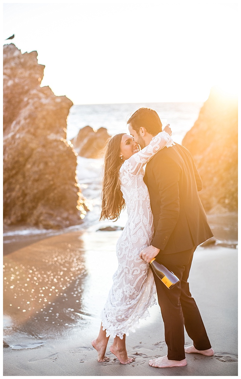 malibu engagement photos, soft romantic wedding photograohy southern california