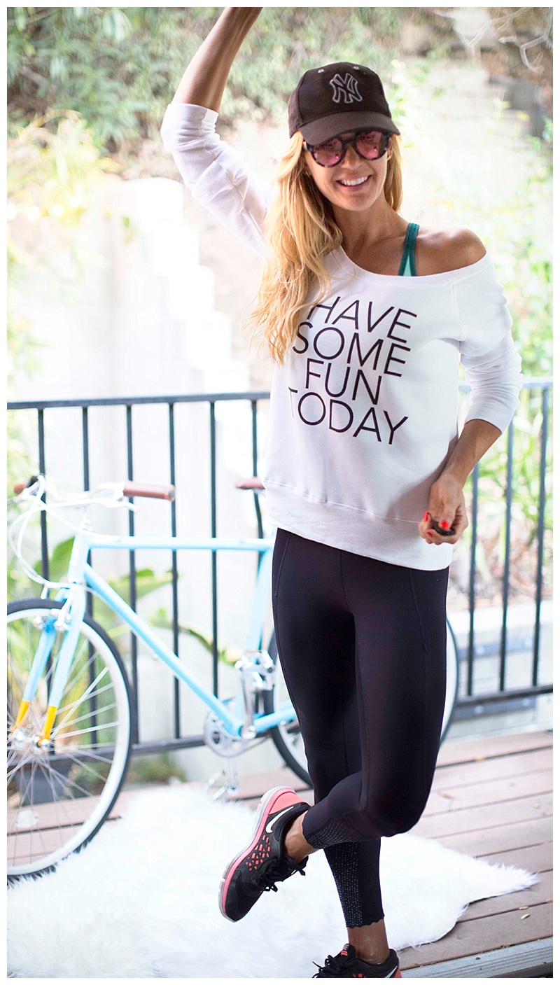 fitness, inspiration, tips for staying healthy through the holidays, lulu lemon, brilliant bike,