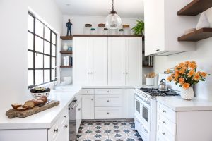 Recipe for the perfect kitchen. Jamie Chung and Bryan Greensburg's kitchen tour